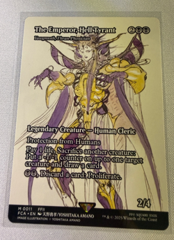 The Empire Hell Tyrant #011 MTG Final Fantasy Rare NM Universe Beyond Magic card - Image 1
