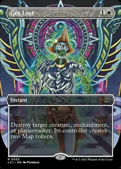 Get Lost - Foil Extended Art LCI LP MTG - Image 1