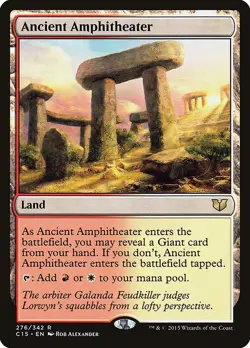 Ancient Amphitheater - Commander 2015 | MTG Card - Image 1