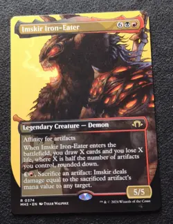 Imskir Iron-Eater - Borderless - MH3 - NM Unplayed - EN - 0374 - Image 1