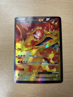 Pokemon TCG Charizard EX XY121 Black Star Promo Holo Card - Image 1