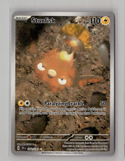 Stunfisk 202/191 - Pokemon TCG Surging Sparks Illustration Rare NM - Image 1