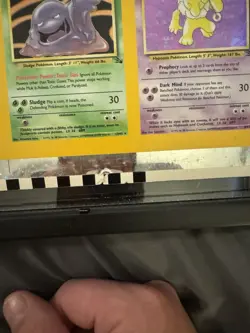 Pokemon Fossil Holo Uncut Sheet Framed - Image 3