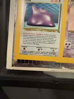 Pokemon Fossil Holo Uncut Sheet Framed - Image 4