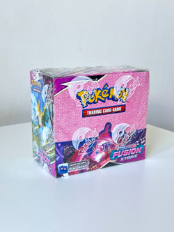 Pokemon TCG Fusion Strike Booster Box Sword & Shield Factory Sealed SMALL DENTS - Image 1