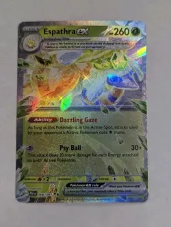 Espathra ex - 006/091 Paldean Fates Double Rare Pokemon - NM - Image 1