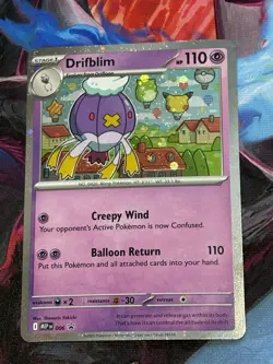 Pokemon Mega Evolution Promos - #6 Drifblim Cosmos Holo - See Photos - Image 1