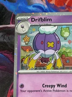 Pokemon Mega Evolution Promos - #6 Drifblim Cosmos Holo - See Photos - Image 2