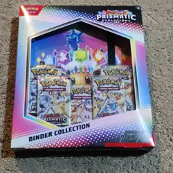 Pokemon Prismatic Evolutions Binder Collection Scarlet & Violet TCG Sealed New - Image 1