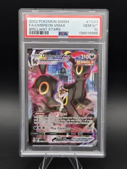 PSA 10 Pokemon TCG Umbreon VMAX TG23/TG30 Brilliant Stars - Image 1