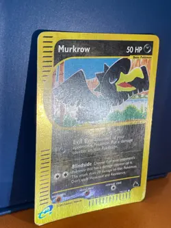 2003 Pokemon Skyridge Murkrow 79/144 E Series WOTC - Vintage Rare Reverse Holo - Image 2