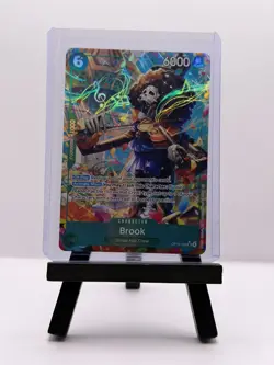 Brook OP15-032 Alternate Art Adventure on Kami's Island Foil - One Piece TCG - Image 1