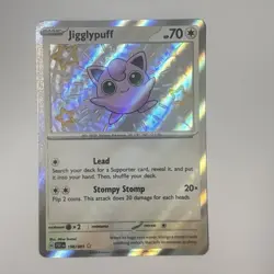 Pokemon TCG Jigglypuff Card SV Paldean Fates 198/091 NM/M Condition Baby Shiny - Image 3