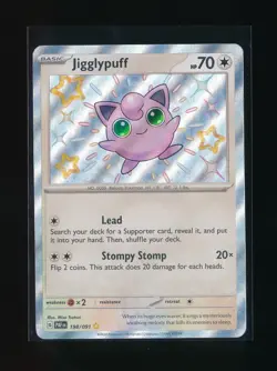 JIGGLYPUFF 198/091 SCARLET & VIOLET SV: PALDEAN FATES 2024 POKEMON TCG - Image 1