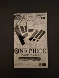 One Piece Op-15 Double Pack DP-10 Don! Special Card Sealed - Image 1