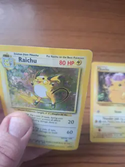 Raichu (14/102) Holo Base Set Pokemon Card - Image 4