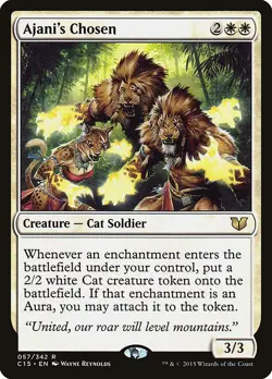 Ajani's Chosen - Commander 2015 | MTG Card - Image 1