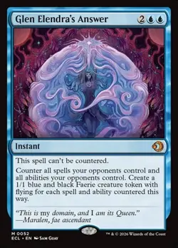Glen Elendra's Answer - Foil ECL LP MTG - Image 1