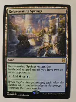 MTG Rejuvenating Springs Commander Legends Regular - Image 1