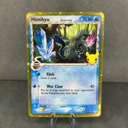 Mimikyu (Delta Species) SWSH136 SWSD Sword & Shield Promo Holo Pokemon NM - Image 1