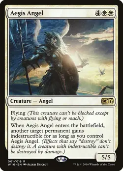 Aegis Angel - Welcome Deck 2016 | MTG Card - Image 1