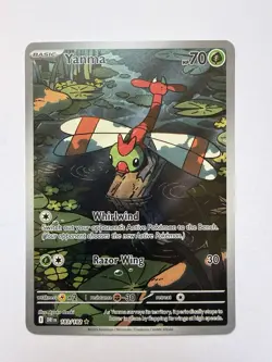 Pokemon Yanma Destined Rivals Illustration Rare 183/182 - Image 1