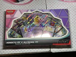 Pokemon Mimikyu Ex & Alcremie Ex Premium Collection TARGET EXCLUSIVE - Image 1