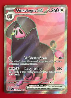 Pokemon TCG Oinkologne ex 234/198 | Scarlet & Violet | NM | Ultra Rare Full Art - Image 1