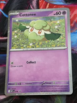 Pokemon Mega Evolution Promos - #18 Cottonee Cosmos Holo - Image 1