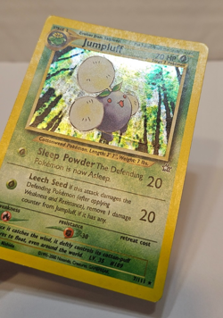 Jumpluff 7/111 Holo Rare Unlimited Neo Genesis Pokemon 1533 - Image 3