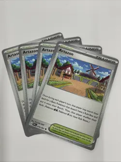 Artazon 076/091 - X4 Playset - Paldean Fates - Pokemon TCG NM - Image 1