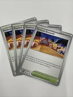 Festival Grounds 149/167 x4 Playset Twilight Masquerade Pokemon TCG NM - Image 1