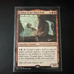 MTG Feldon of the Third Path Commander 2019 141/302 Regular Mythic - Image 1