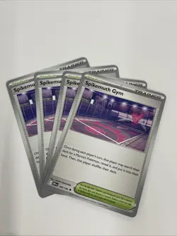 Spikemuth Gym 169/182 - x4 Destined Rivals Pokemon TCG Playset - NM - Image 1