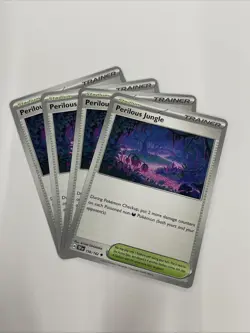 Perilous Jungle 156/162 - X4 Playset - Temporal Forces - Pokemon TCG NM - Image 1
