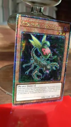 Predaplant Ophrys Scorpio MP24-EN041 Quarter Century Secret Rare Yugioh NM - Image 2