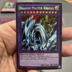 Dragon Master Knight LCKC-EN065 SECRET RARE Legendary Collection Kaiba NM! FREES - Image 1