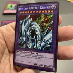 Dragon Master Knight LCKC-EN065 SECRET RARE Legendary Collection Kaiba NM! FREES - Image 3