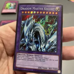 Dragon Master Knight LCKC-EN065 SECRET RARE Legendary Collection Kaiba NM! FREES - Image 4