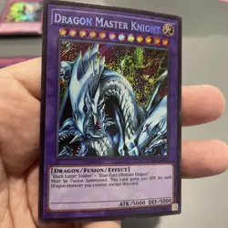 Dragon Master Knight LCKC-EN065 SECRET RARE Legendary Collection Kaiba NM! FREES - Image 5