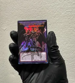 YUGIOH RED-EYES DARK DRAGOON OVERFRAME ULTRA RARE NM RA05-EN141 SHIPS NOW - Image 1