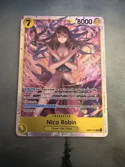 Nico Robin (055) EB03-055 Extra Booster: One Piece Heroines Edition TCG SR Foil - Image 1