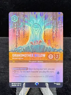 Disney Lorcana-Winterspell-Grandmother Willow-Ancient Advisor-#206-Epic-M/NM - Image 1