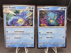 Seadra 011/064 Cosmos Holo | Shrouded Fable | Common Pokemon Card - Image 1