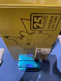 25 Golden Box Acrylic Sealed Card Pikachu 001/015 25th Anniversary 🧸🎁 PSA - Image 3