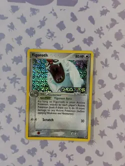 Pokemon Card - Vigoroth Stamped Deoxys 50/107 Holo. LP. - Image 1