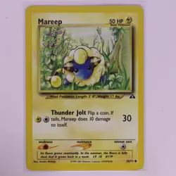Mareep - 58/75 - Common - Neo Discovery - Pokemon Card - 3 - Image 1