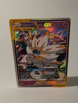 Pokemon Tag Team GX 4 Card Lot Venugsaur Snivy Slowpoke Psyduck Solgaleo Lunala - Image 2