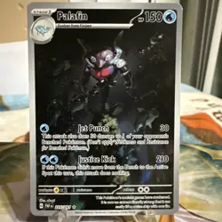 Palafin 225/091 Illustration Rare Paldean Fates NM - Image 2