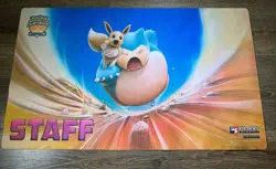 Pokemon Regional Championship Staff Playmat Eevee & Snorlax - Image 1